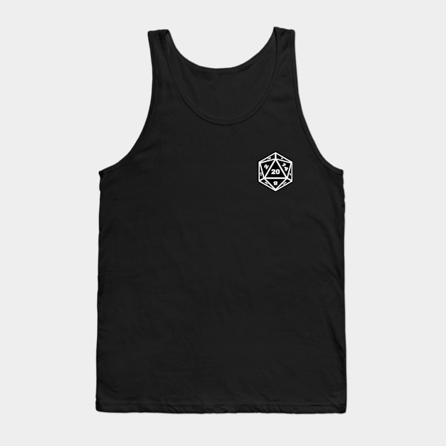 D20 Dice Roll Tank Top by IORS